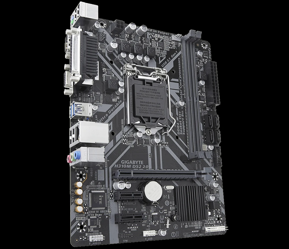 Mainboard Gigabyte H310M DS2 2.0 - LGA 1151 - NEW