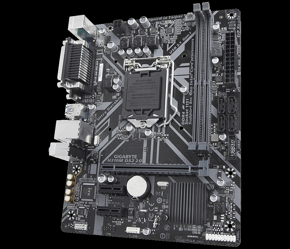 Mainboard Gigabyte H310M DS2 - LGA 1151 - NEW