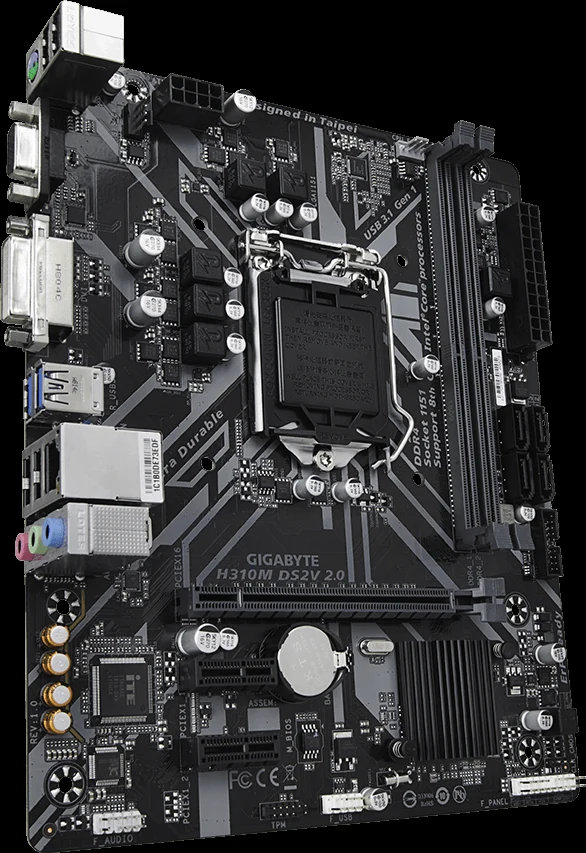 Mainboard Gigabyte H310M DS2V 2.0 - LGA 1151 - NEW