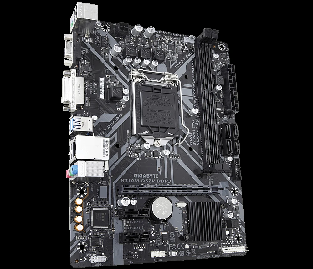 Mainboard Gigabyte H310M DS2V - LGA 1151 - NEW