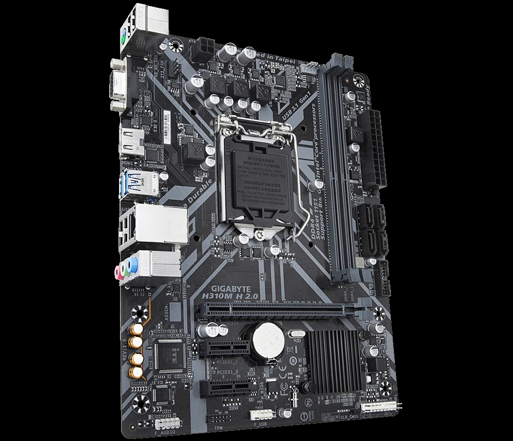 Mainboard Gigabyte H310M H 2.0 - LGA 1151 - NEW
