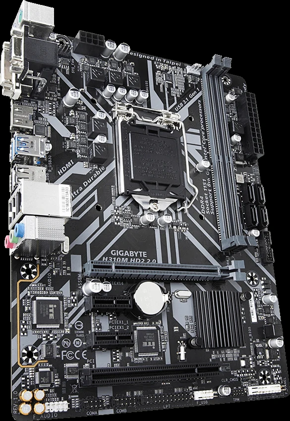 Mainboard Gigabyte H310M HD2 - LGA 1151 - NEW