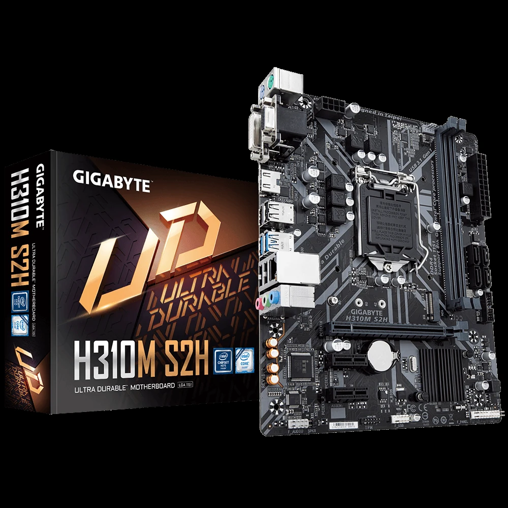 Mainboard Gigabyte H310M S2H - LGA 1151 - NEW
