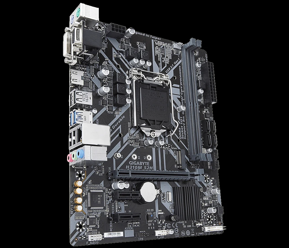 Mainboard Gigabyte H310M S2H - LGA 1151 - NEW