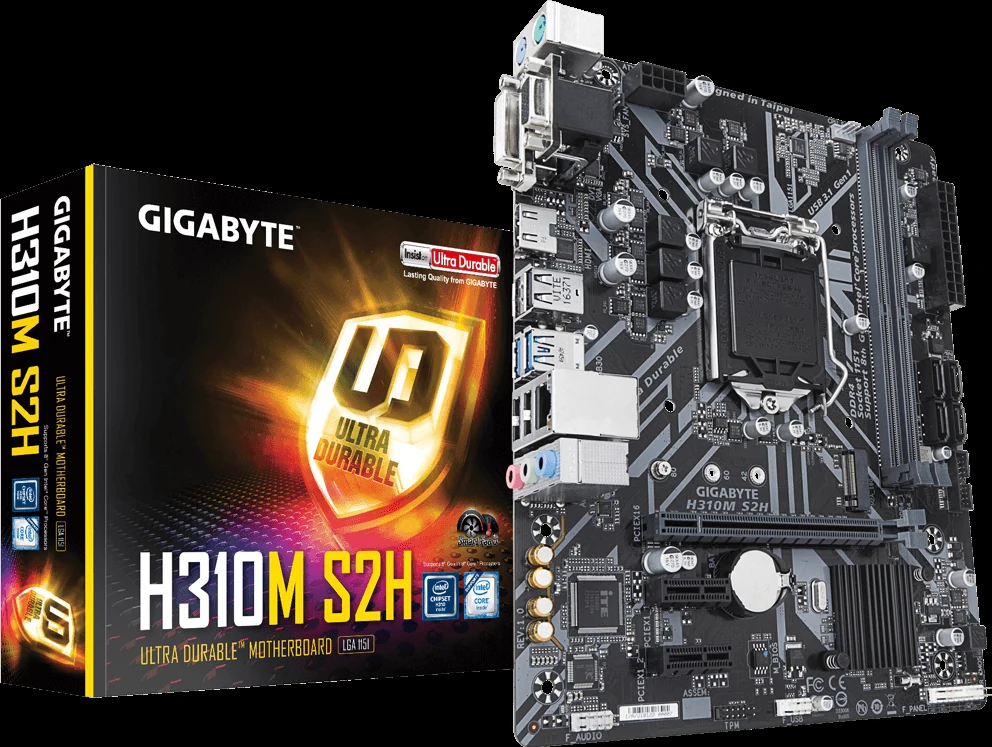 Mainboard Gigabyte H310M S2H - LGA 1151 - NEW