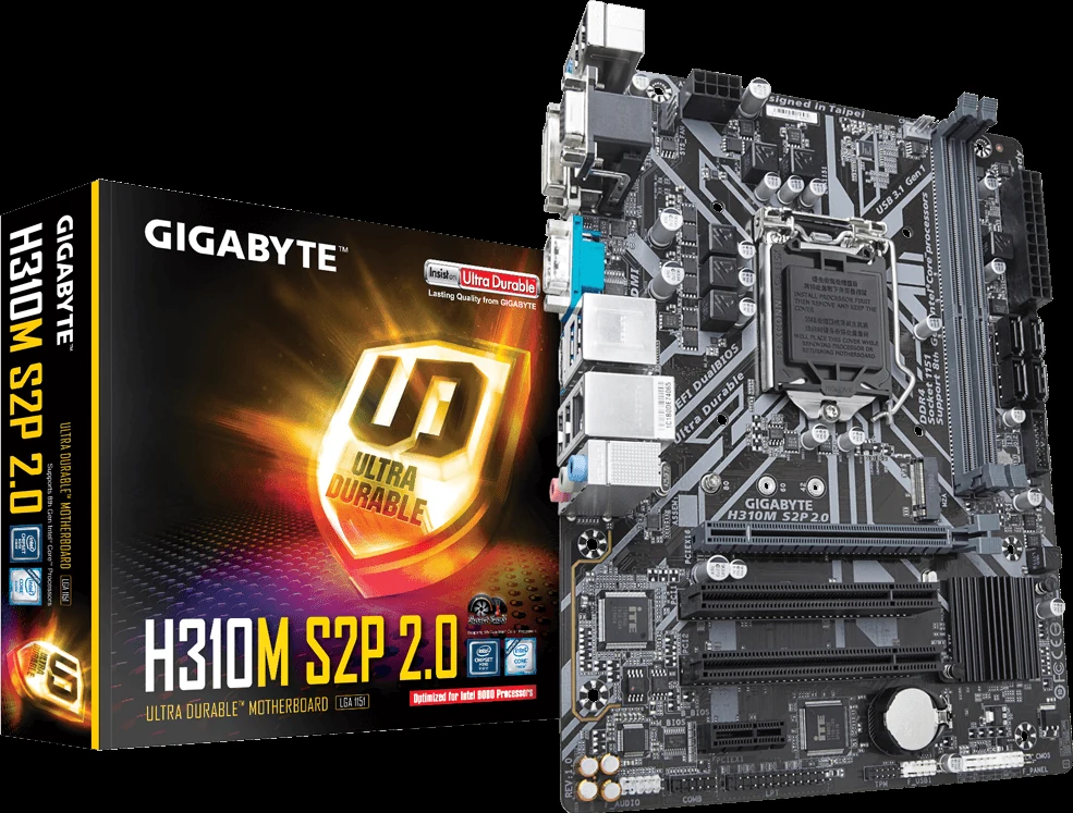 Mainboard Gigabyte H310M S2P - LGA 1151 - NEW