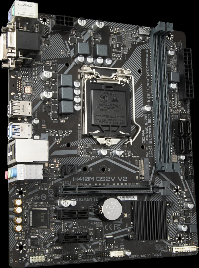 Mainboard Gigabyte H410M DS2 - LGA 1200 - NEW