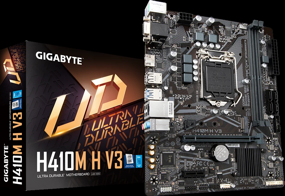 Mainboard Gigabyte H410M H V3 - LGA 1200 - NEW