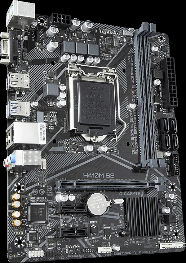 Mainboard Gigabyte H410M S2 - LGA 1200 - NEW