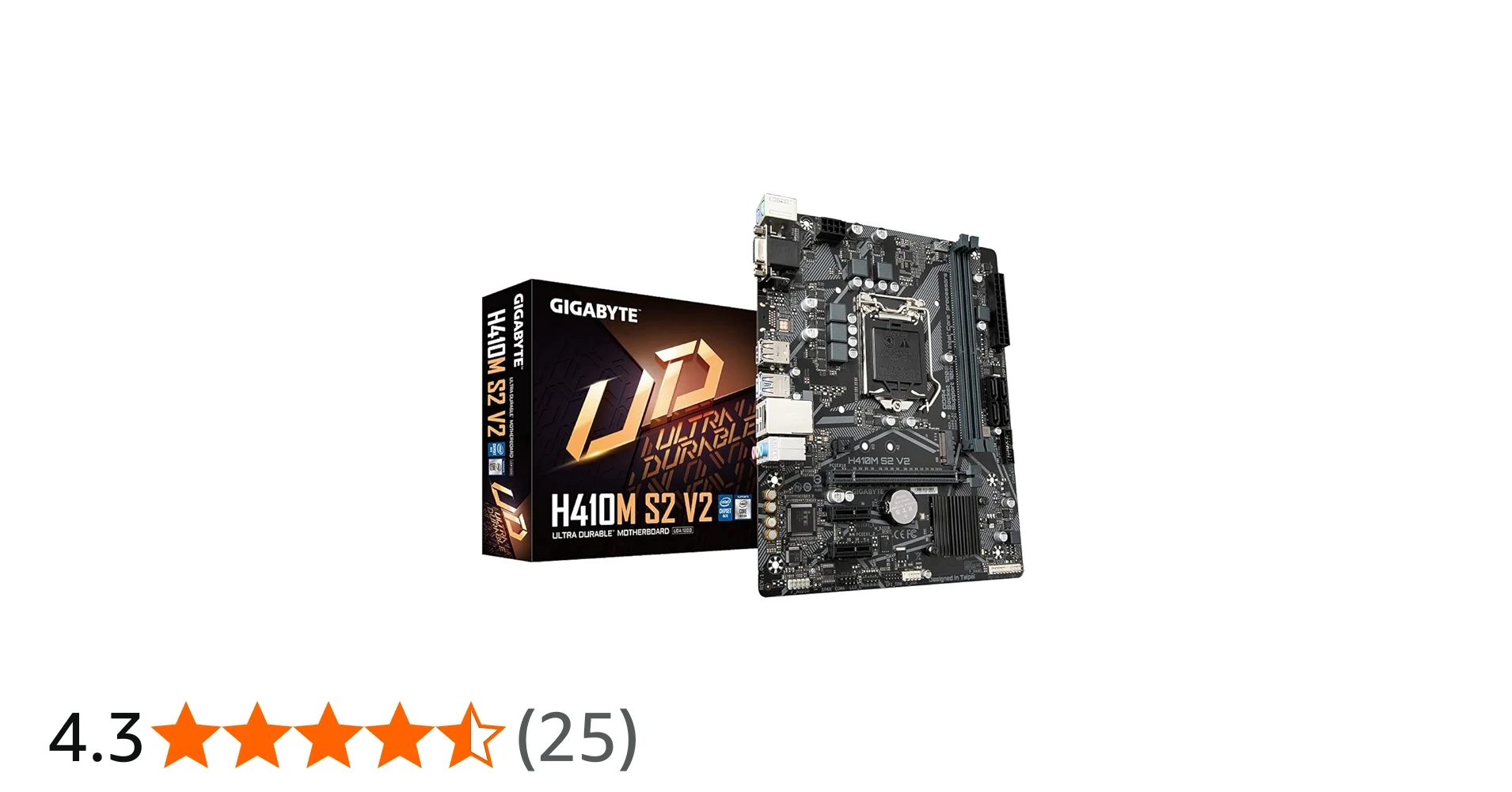 Mainboard Gigabyte H410M S2 - LGA 1200 - NEW