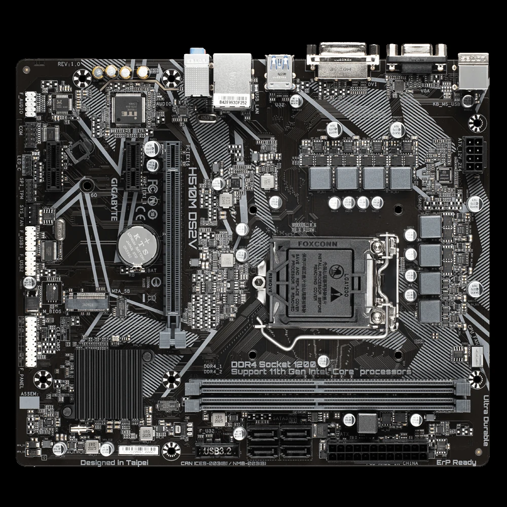 Mainboard Gigabyte H510M DS2V - LGA 1200 - NEW