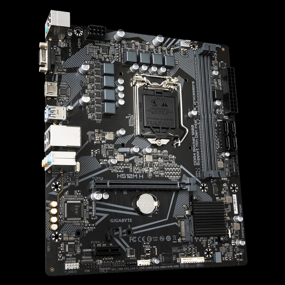 Mainboard Gigabyte H510M H - LGA 1200 - NEW