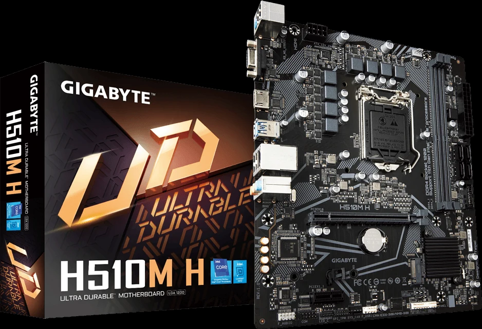 Mainboard Gigabyte H510M H - LGA 1200 - NEW