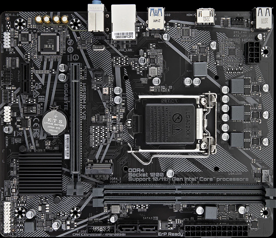 Mainboard Gigabyte H510M K - LGA 1200 - NEW