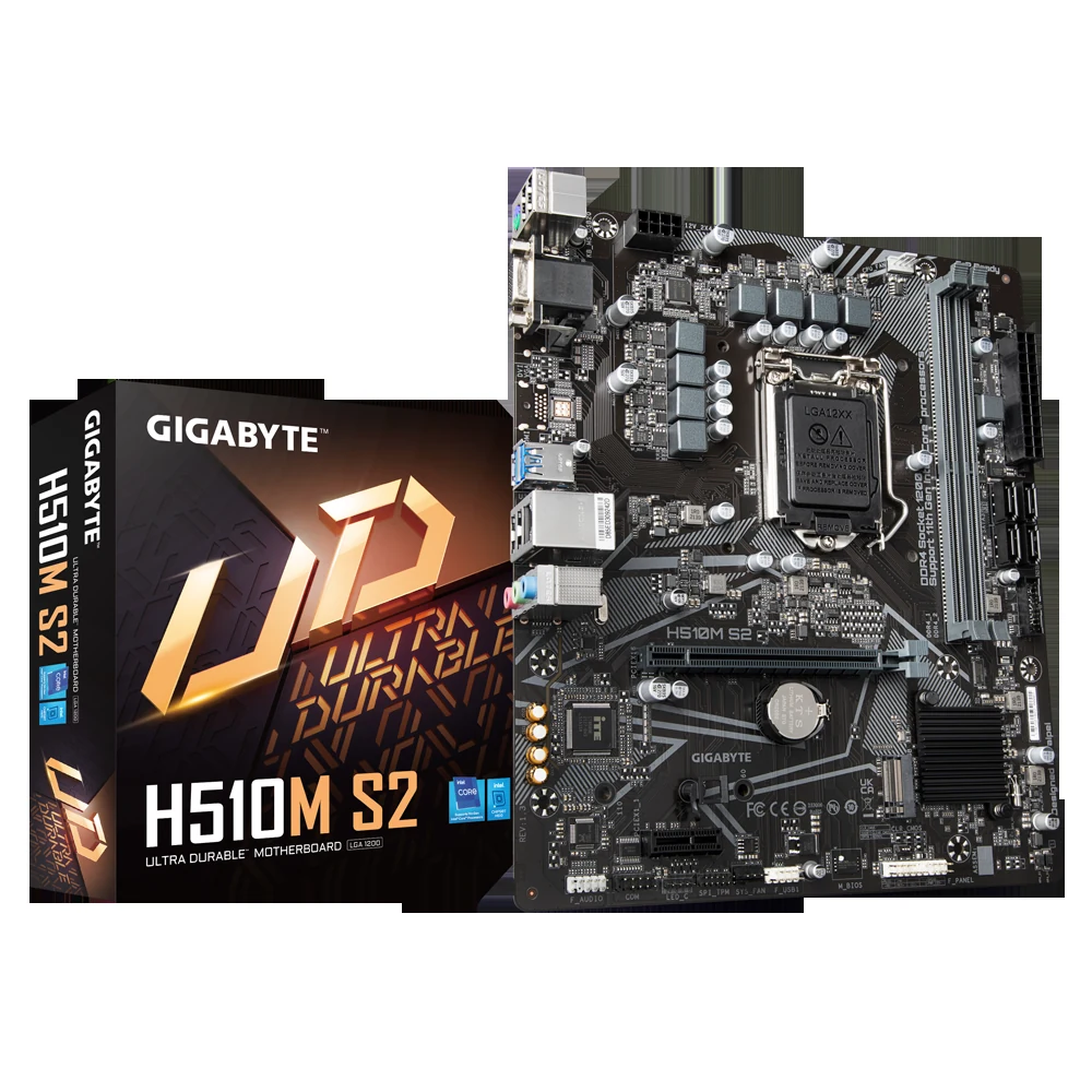 Mainboard Gigabyte H510M S2 - LGA 1200 - NEW
