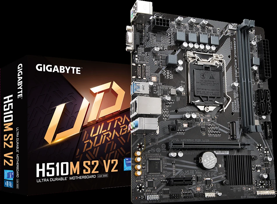 Mainboard Gigabyte H510M S2 V2 - LGA 1200 - NEW
