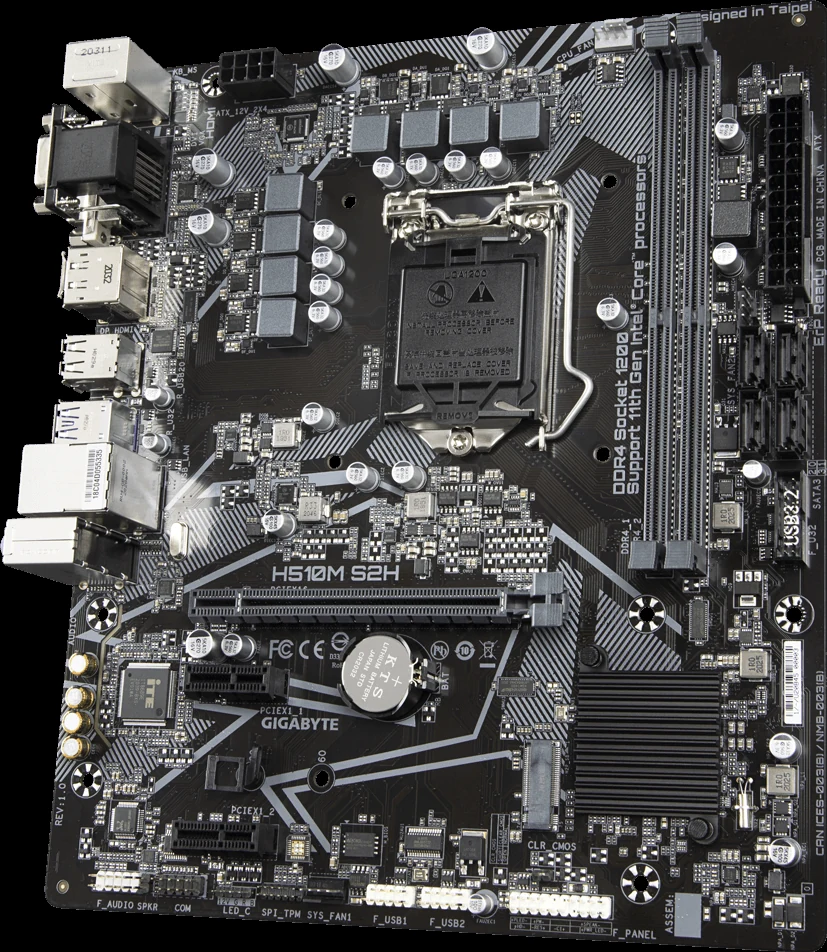Mainboard Gigabyte H510M S2H - LGA 1200 - NEW