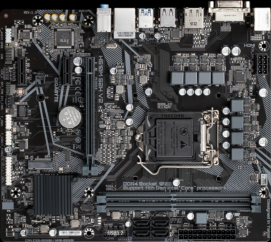 Mainboard Gigabyte H510M S2H V2 - LGA 1200 - NEW