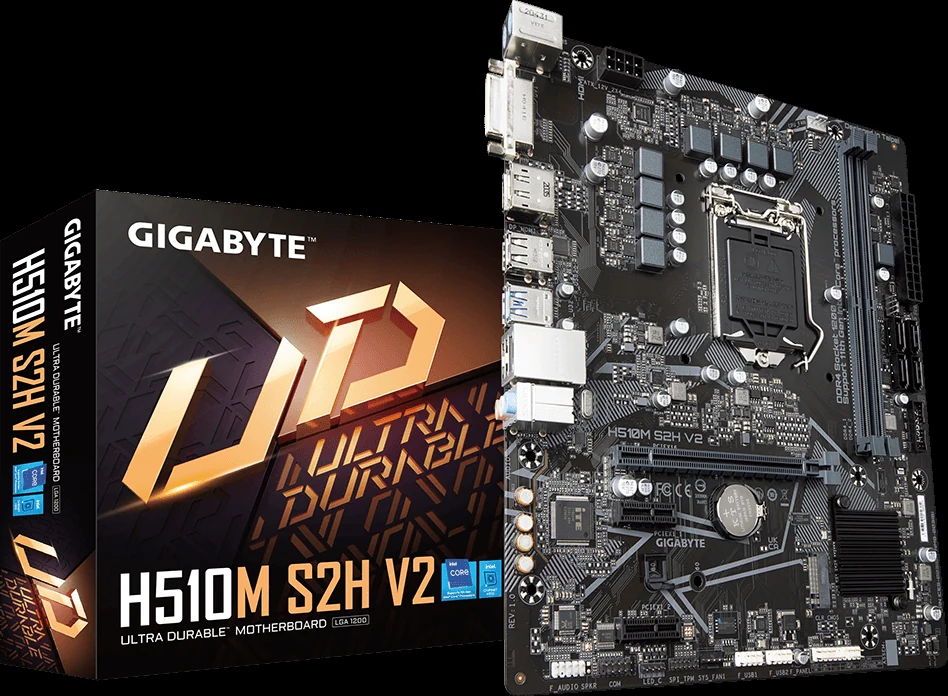 Mainboard Gigabyte H510M S2H V2 - LGA 1200 - NEW