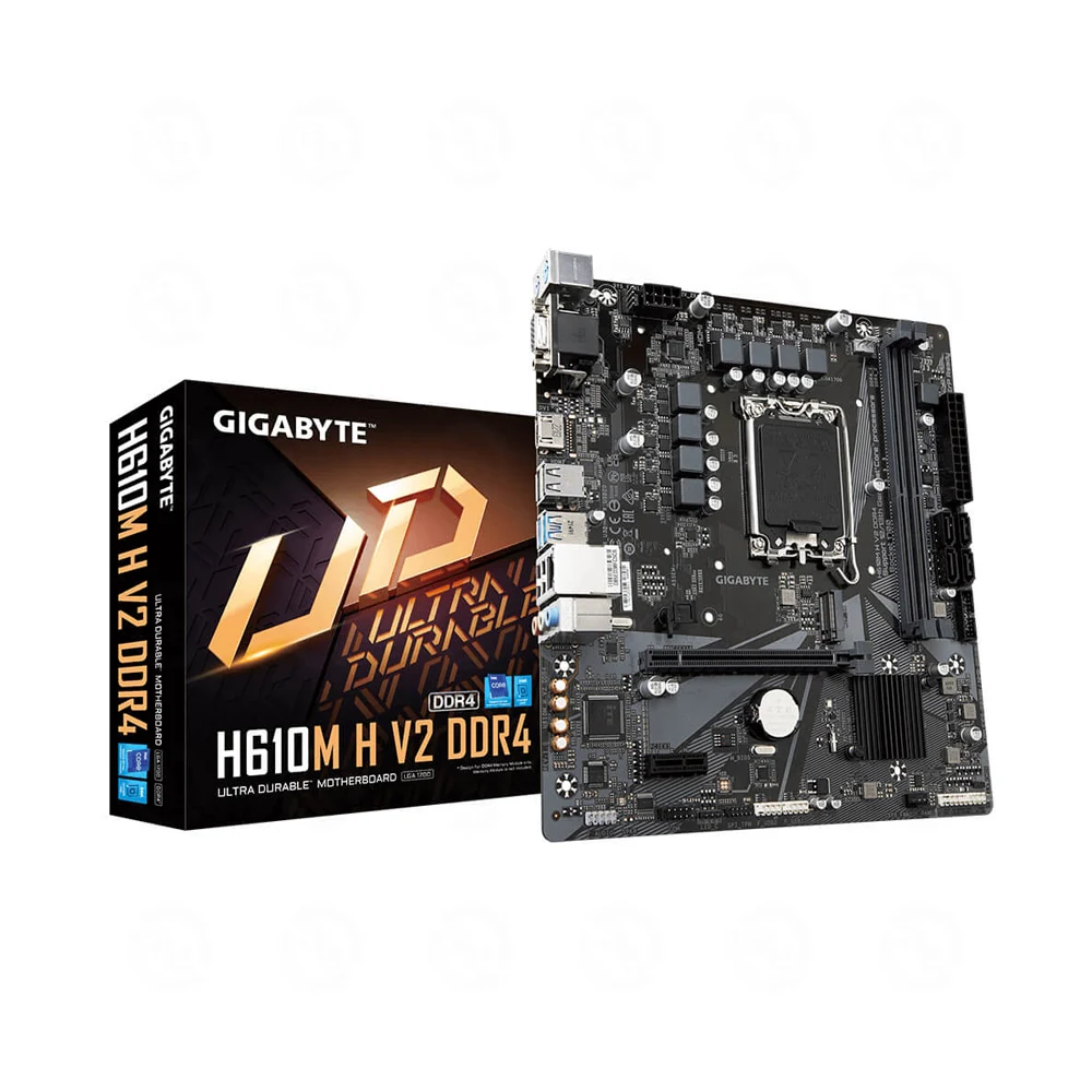 Mainboard Gigabyte H610M H V2 DDR4 - 2 Khe Ram DDR4 - LGA 1700 - NEW