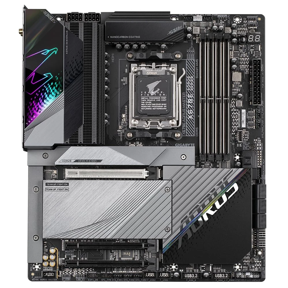 Mainboard Gigabyte X670E AORUS MASTER - 4 Khe RAM DDR5 - AM5 - NEW