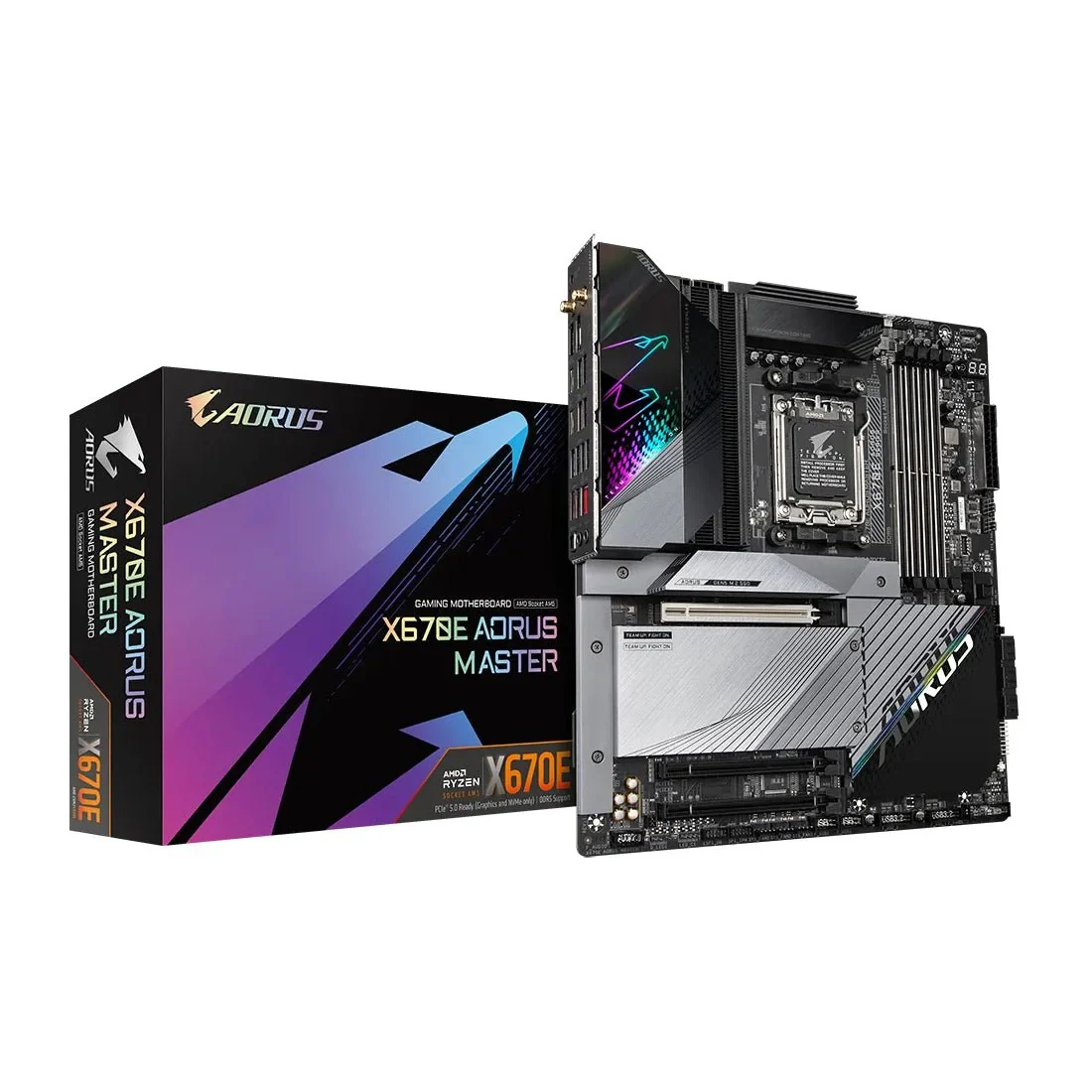 Mainboard Gigabyte X670E AORUS MASTER - 4 Khe RAM DDR5 - AM5 - NEW