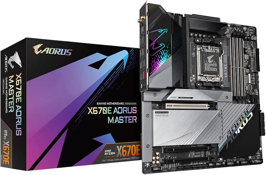 Mainboard Gigabyte X670E AORUS MASTER - 4 Khe RAM DDR5 - AM5 - NEW