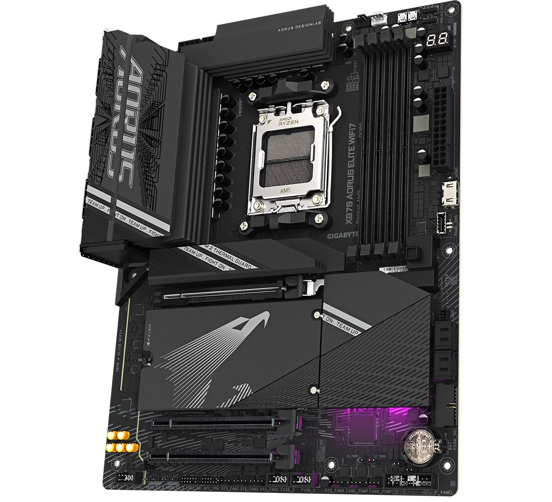 Mainboard Gigabyte X870 AORUS ELITE WIFI7 - 4 Khe RAM DDR5 - AM5 - NEW