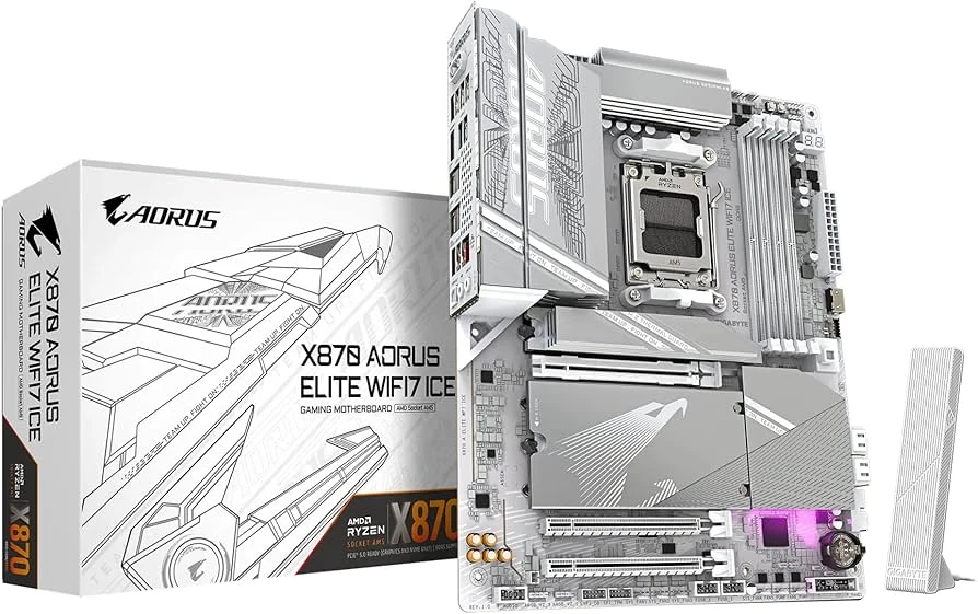 Mainboard Gigabyte X870 AORUS ELITE X3D - 4 Khe RAM DDR5 - AM5 - NEW