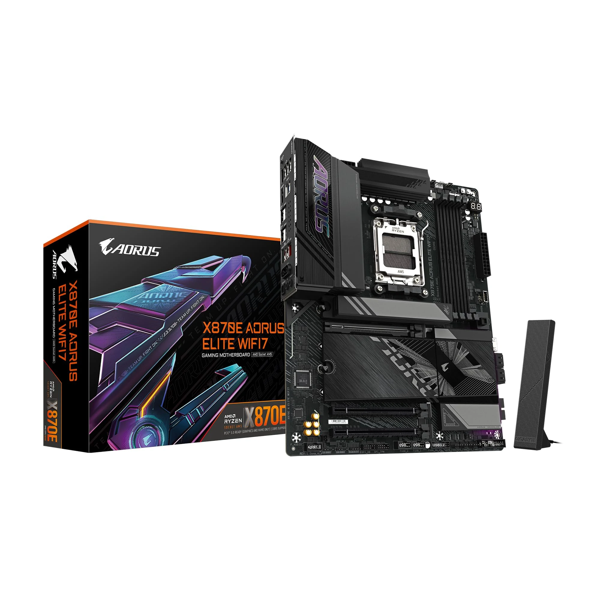 Mainboard Gigabyte X870E AORUS ELITE WIFI7 - 4 Khe RAM DDR5 - AM5 - NEW