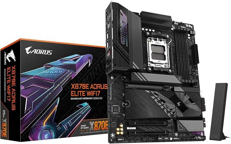 Mainboard Gigabyte X870E AORUS ELITE X3D - 4 Khe RAM DDR5 - AM5 - NEW