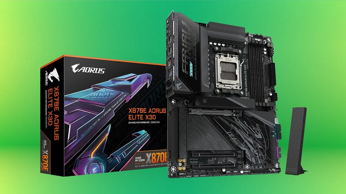 Mainboard Gigabyte X870E AORUS ELITE X3D - 4 Khe RAM DDR5 - AM5 - NEW