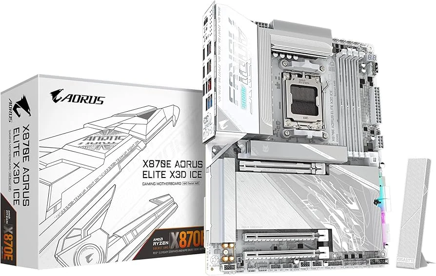 Mainboard Gigabyte X870E AORUS ELITE X3D - 4 Khe RAM DDR5 - AM5 - NEW
