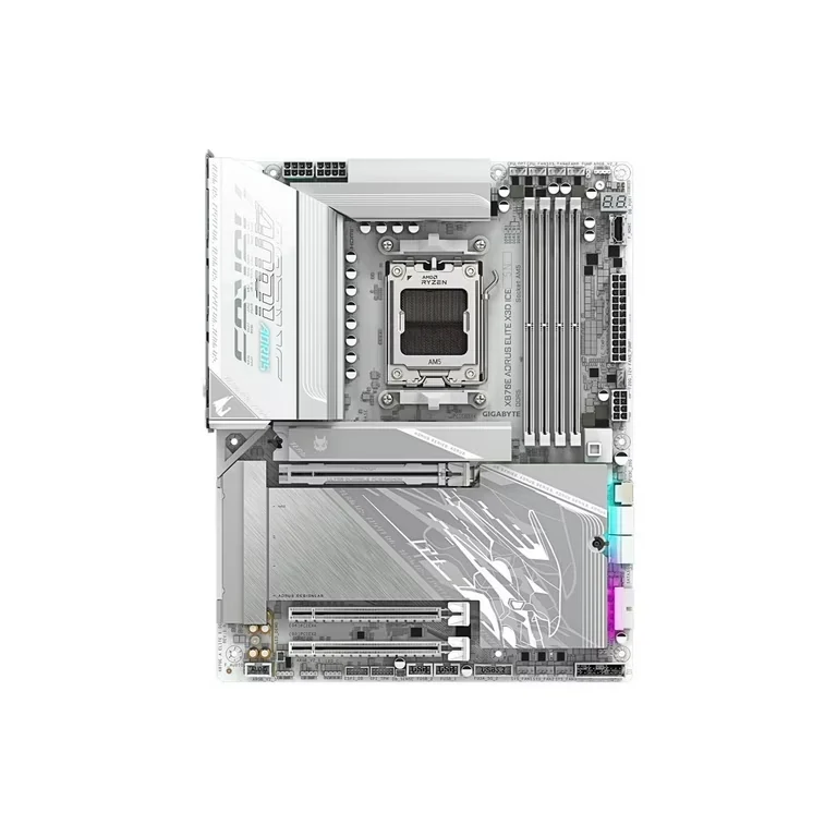 Mainboard Gigabyte X870E AORUS ELITE X3D ICE - 4 Khe RAM DDR5 - AM5 - NEW