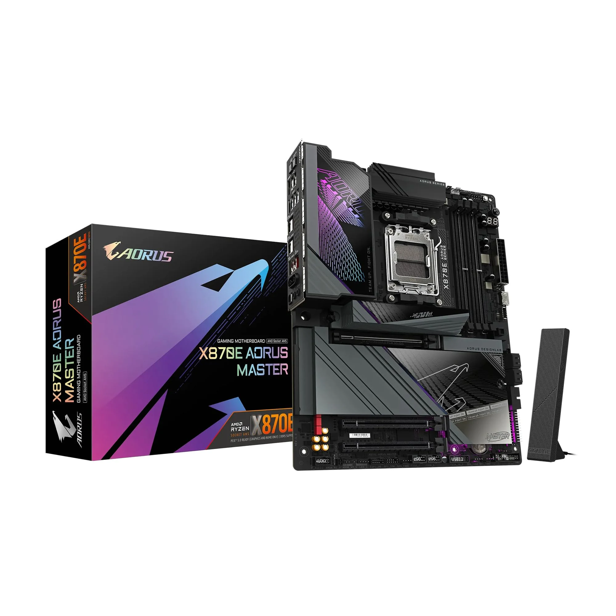 Mainboard Gigabyte X870E AORUS MASTER - 4 Khe RAM DDR5 - AM5 - NEW