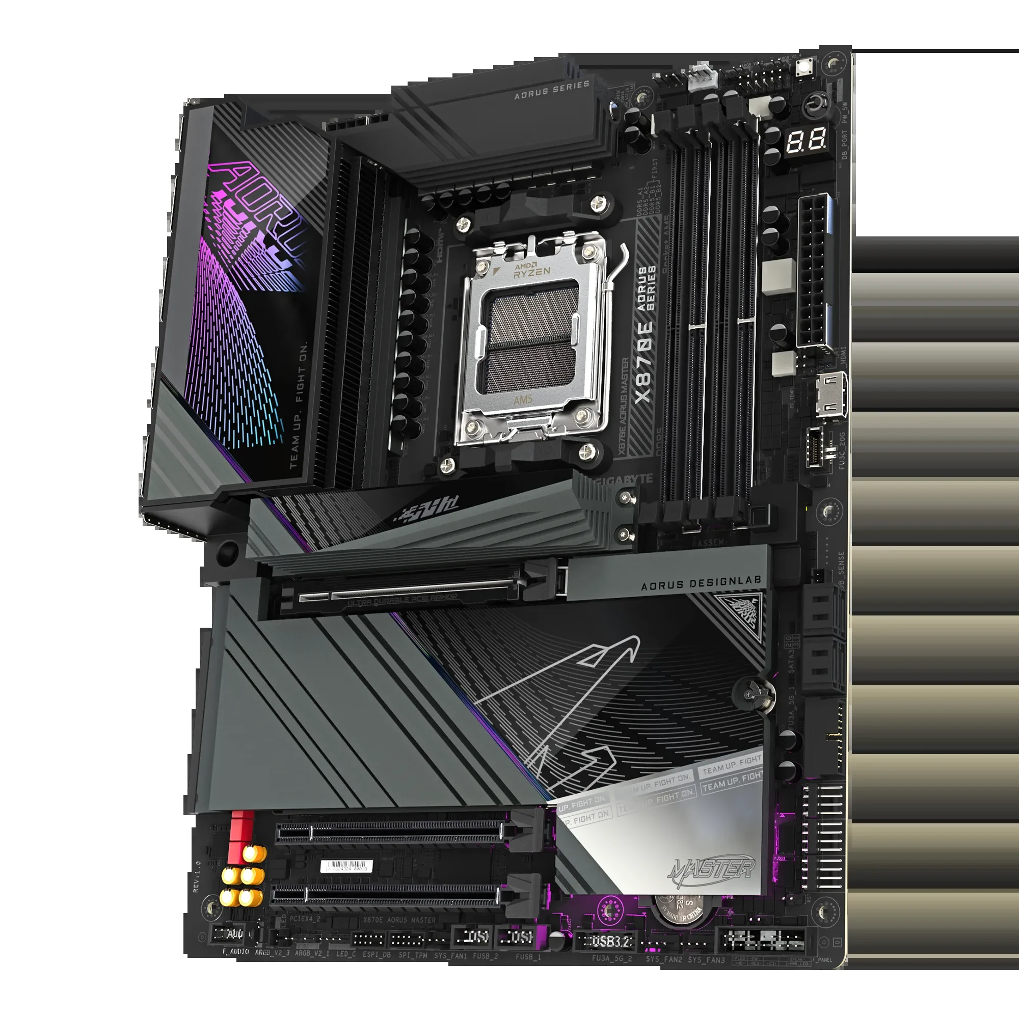Mainboard Gigabyte X870E AORUS MASTER - 4 Khe RAM DDR5 - AM5 - NEW