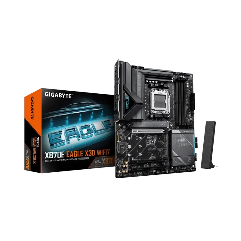 Mainboard Gigabyte X870E EAGLE X3D WIFI7 - 4 Khe RAM DDR5 - AM5 - NEW