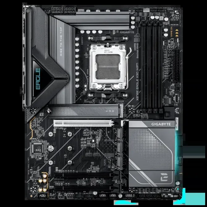 Mainboard Gigabyte X870E EAGLE X3D WIFI7 - 4 Khe RAM DDR5 - AM5 - NEW