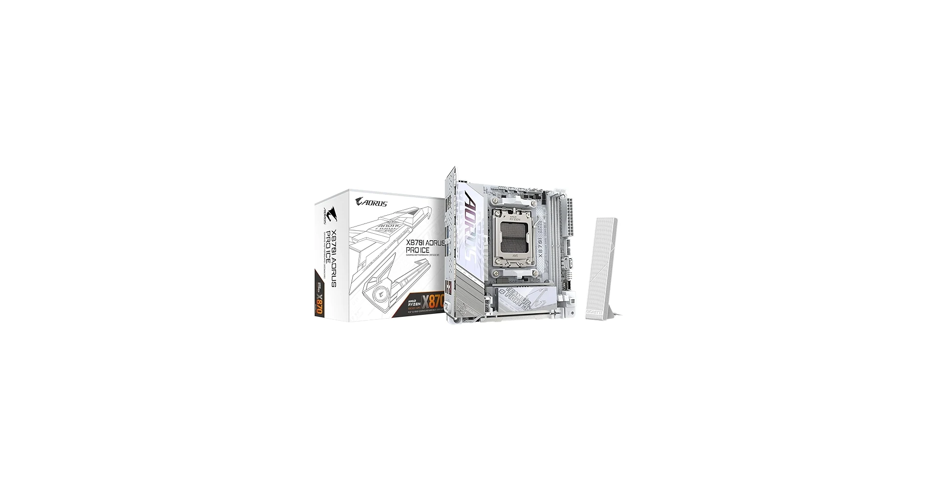 Mainboard Gigabyte X870I AORUS PRO ICE - 2 Khe RAM DDR5 - AM5 - NEW