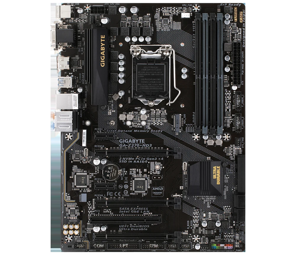 Mainboard Gigabyte Z270-HD3 - LGA 1151 - NEW