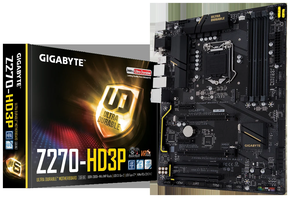 Mainboard Gigabyte Z270-HD3P - LGA 1151 - NEW