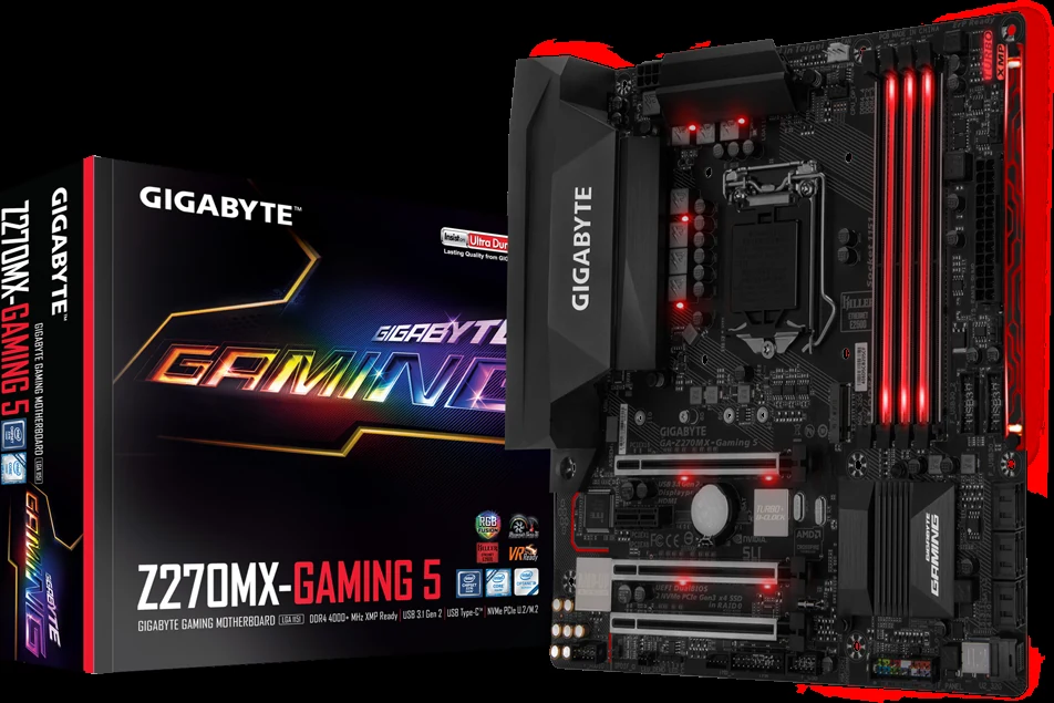 Mainboard Gigabyte Z270MX-Gaming 5 - LGA 1151 - NEW