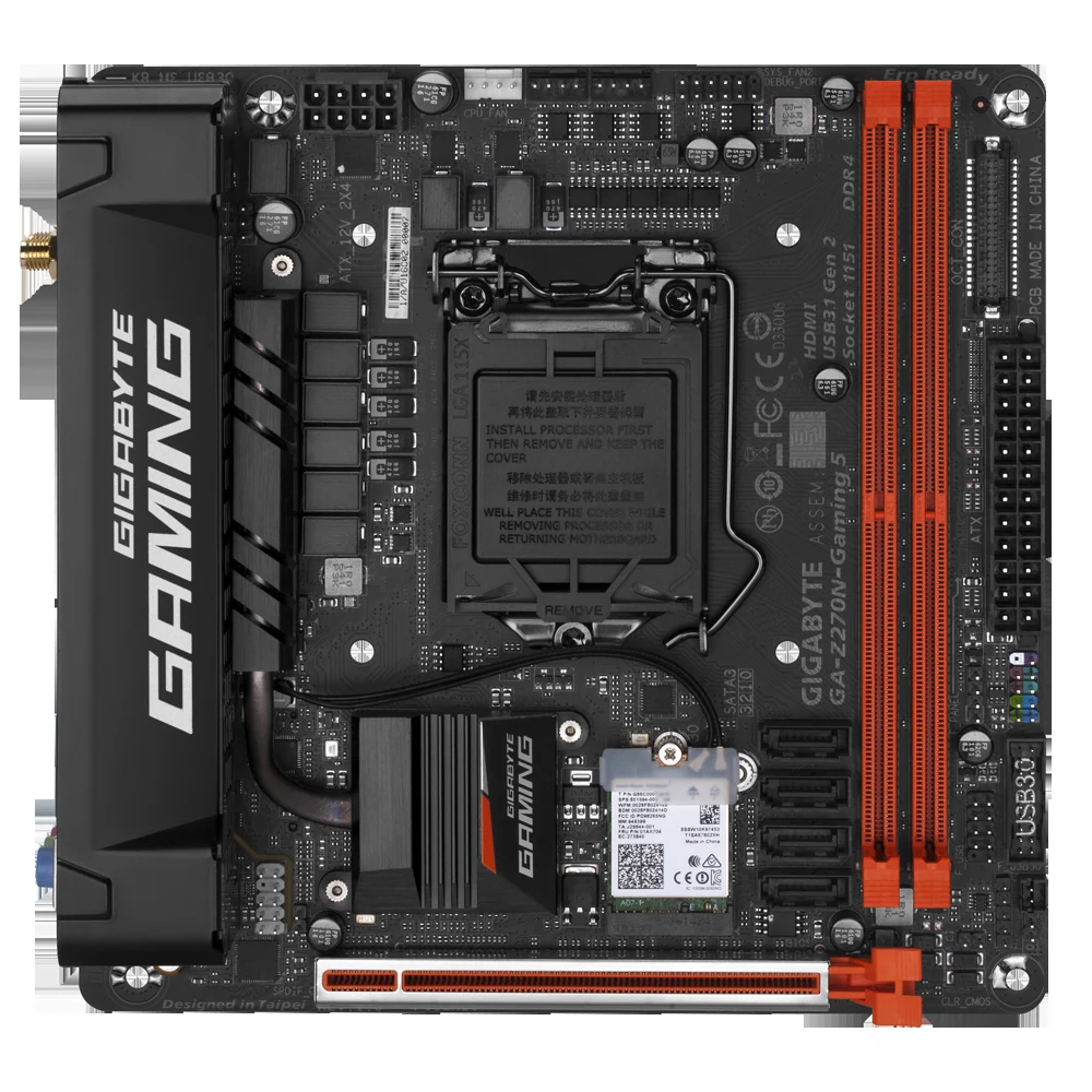 Mainboard Gigabyte Z270N-Gaming 5 - LGA 1151 - NEW