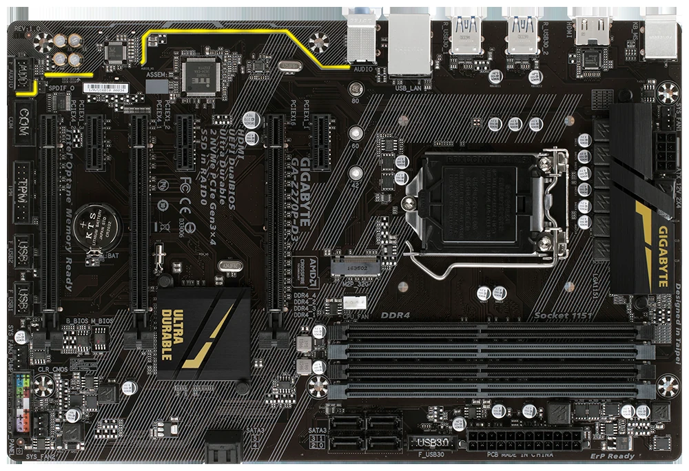 Mainboard Gigabyte Z270P-D3 - LGA 1151 - NEW