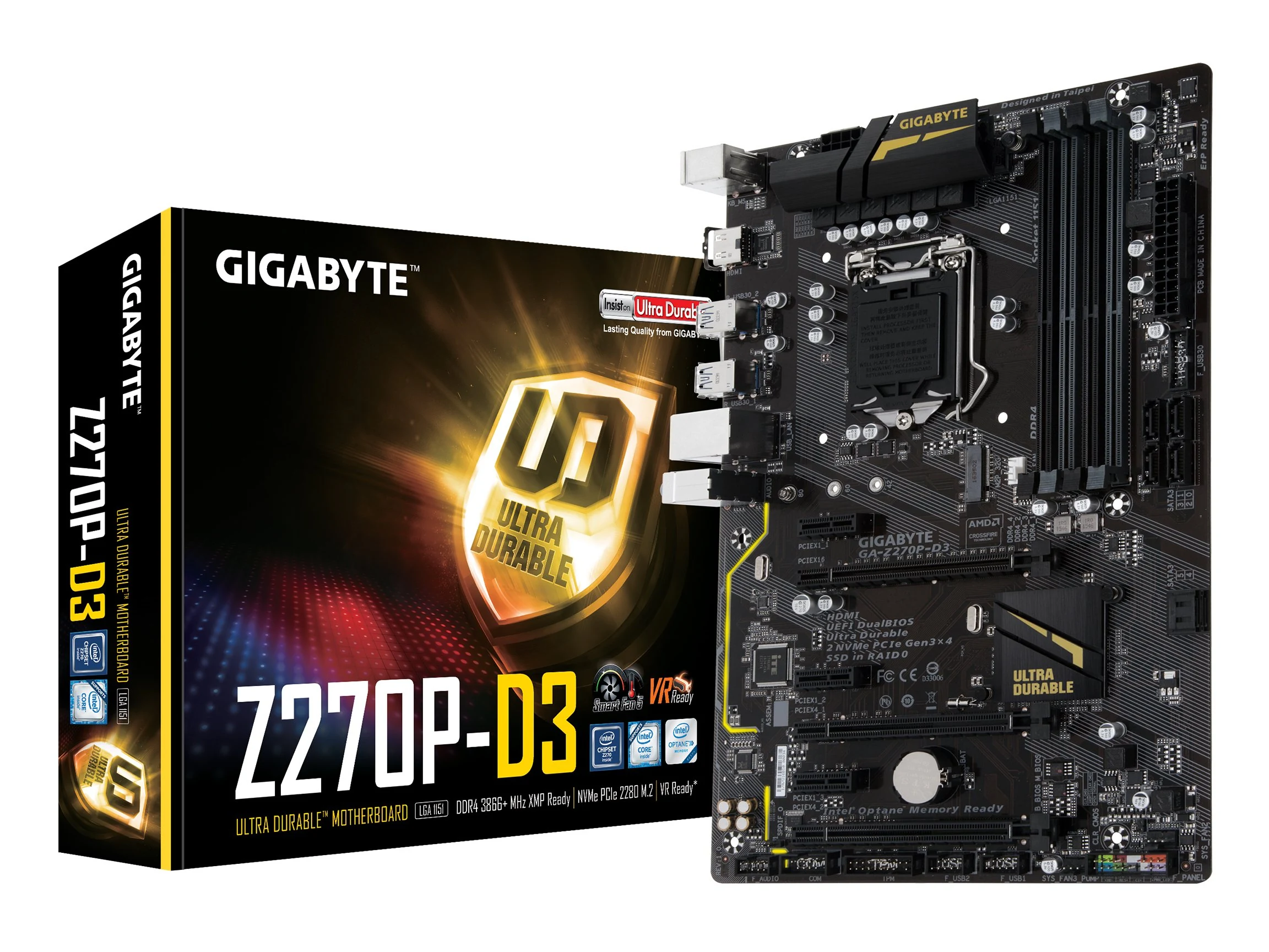 Mainboard Gigabyte Z270P-D3 - LGA 1151 - NEW