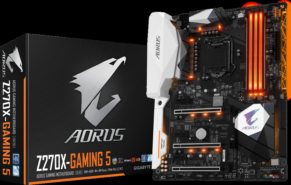 Mainboard Gigabyte Z270X-Gaming 5 - LGA 1151 - NEW