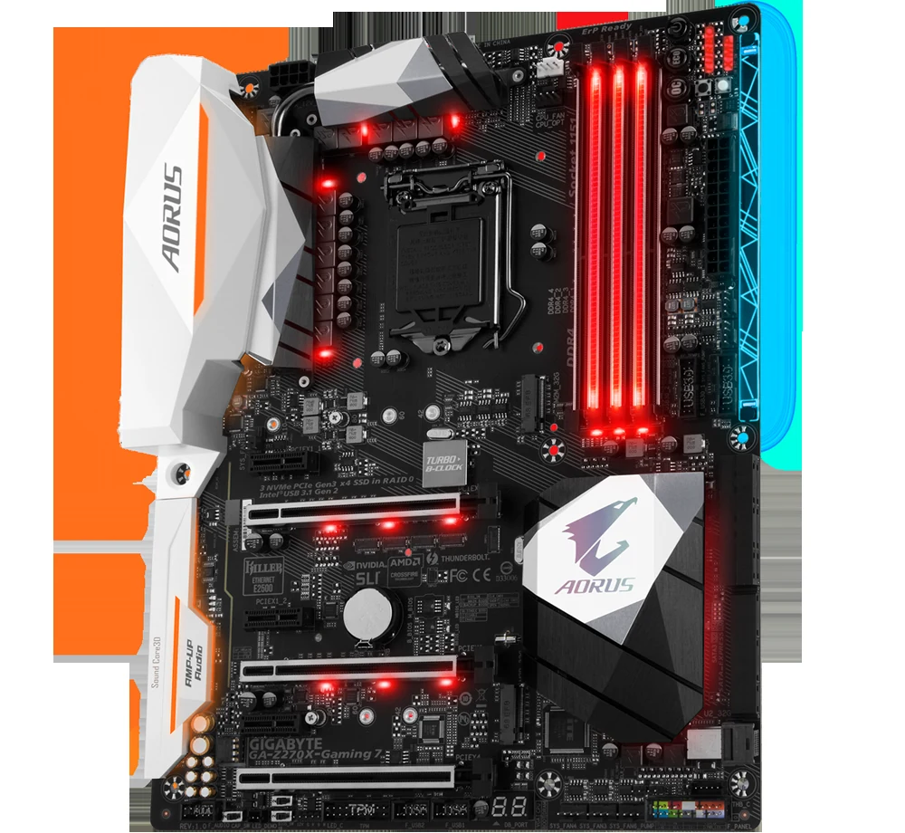 Mainboard Gigabyte Z270X-Gaming 7 - LGA 1151 - NEW