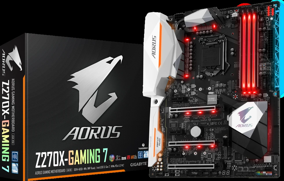 Mainboard Gigabyte Z270X-Gaming 7 - LGA 1151 - NEW