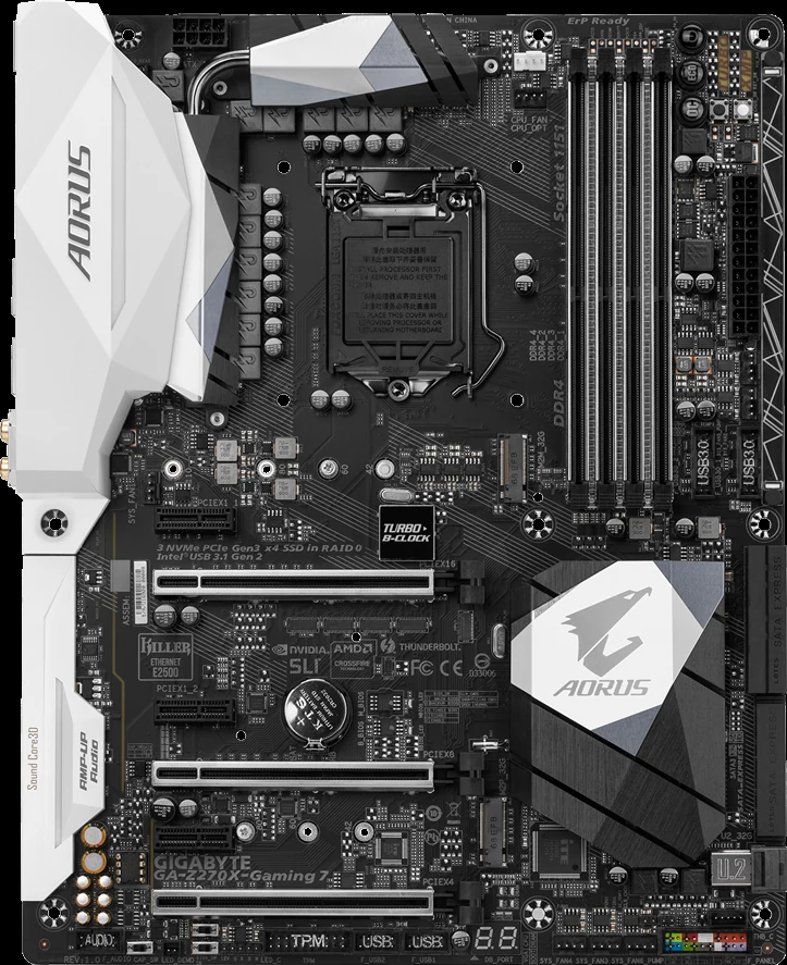 Mainboard Gigabyte Z270X-Gaming 7 - LGA 1151 - NEW