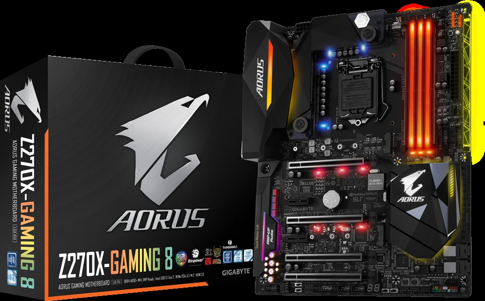 Mainboard Gigabyte Z270X-Gaming 8 - LGA 1151 - NEW